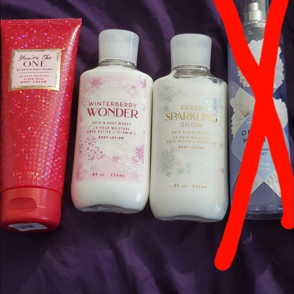 Body lotion